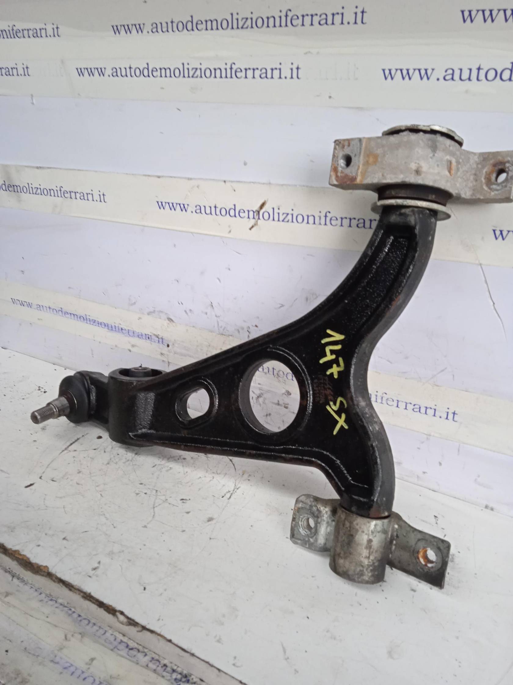 Braccio oscillante sosp. ant. sx.